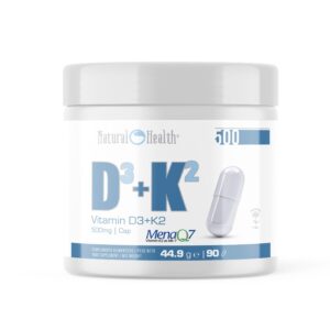 Vitamina D3+K2 | 90 Cápsulas