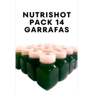 28 Nutrishots/Biovivos de Erva de Trigo - Wheatgrass Nutrishot - 14 Frascos